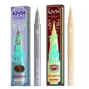NYX Professional Makeup Bridgerton Waterproof Metallic Eyeliner Set Of 2